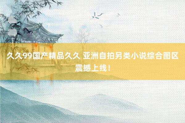 久久99国产精品久久 亚洲自拍另类小说综合图区震撼上线！